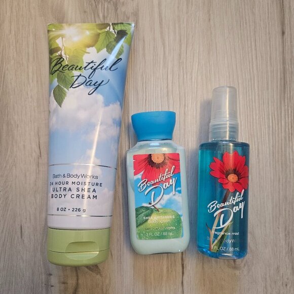 Bath & Body Works Beautiful Day Ultra Shea Body Cream, Mist & Body Lotion - Picture 1 of 4